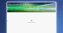 Desktop Screenshot of meadowlandsvillage.com